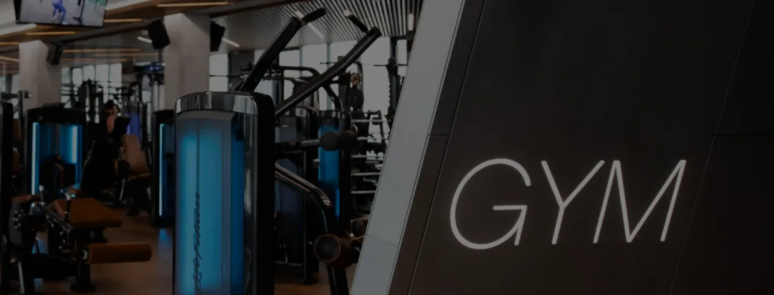 Оборудование в фитнес-зале